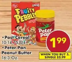 Fairplay Peter Pan Peanut Butter offer