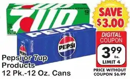 Fairplay Pepsi or 7up Products offer