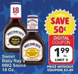 Fairplay Sweet Baby Ray's BBQ Sauce offer