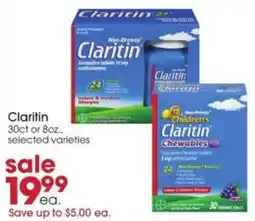 Giant Eagle Claritin offer