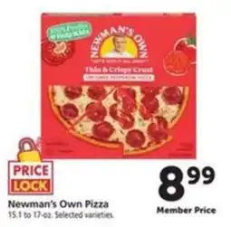 Safeway Newman's Own Pizza offer