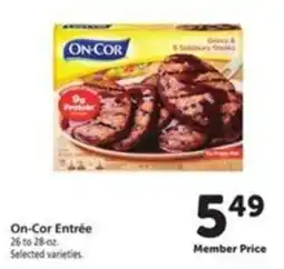 Safeway On-Cor Entrée offer