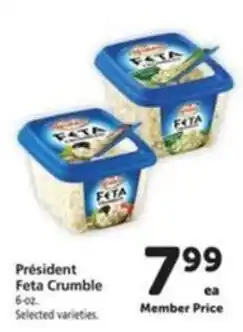 Safeway President Feta Crumble offer