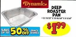 Ollie's Dynamic deep roaster pan offer