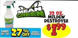 Ollie's Mean Green Mildew Destroyer offer