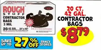 Rough Stuff contractor bags
