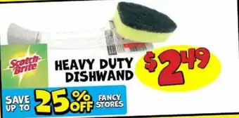 Scotch-Brite heavy duty dishwand