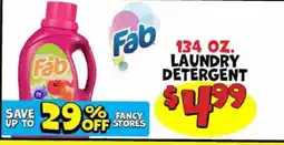 Ollie's Fab laundry detergent offer