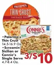 Fairplay Palermo's Thin Crust Sausage Pizza offer