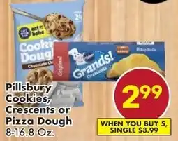 Fairplay Pillsbury Cookies, Crescents or Pizza Dough offer