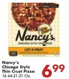 Fairplay Nancy's Chicago Style Thin Crust Pizza offer