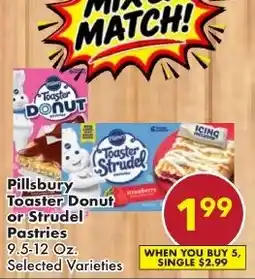 Fairplay Pillsbury Toaster Donut or Strudel Pastries offer