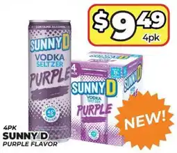Price Cutter Sunny D Purple Flavor offer