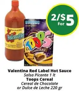 Rancho Markets Valentina Red Label Hot Sauce offer