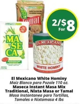 Rancho Markets El Mexicano White Hominy offer