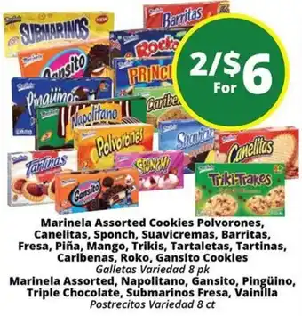 Rancho Markets Marinela Assorted Cookies offer