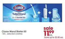 Giant Eagle Clorox Wand Starter Kit offer