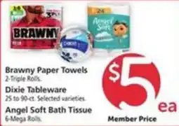 Safeway Brawny Paper Towels offer