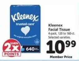 Safeway Kleenex Facial Tissue offer