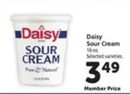 Safeway Daisy sour cream offer