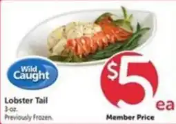 Safeway Wild Caught Lobster Tail offer