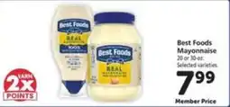 Safeway Best Foods Mayonnaise offer