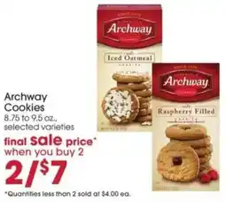 Giant Eagle Archway Cookies offer