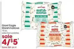 Giant Eagle Giant Eagle Marshmallows offer