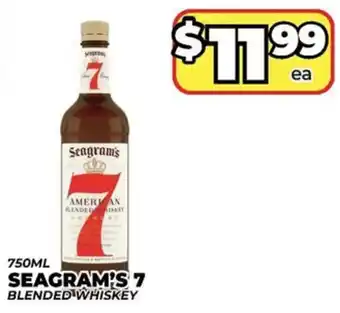 Seagram's 7 Blended Whiskey