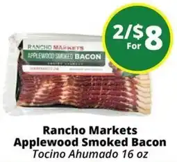 Rancho Markets Rancho Markets Applewood Smoked Bacon offer