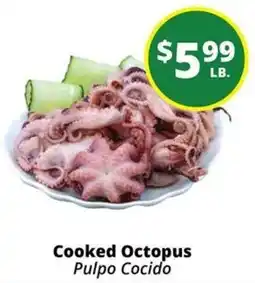 Rancho Markets Cooked Octopus offer