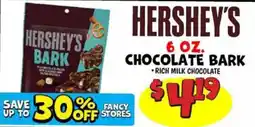 Ollie's Hershey's chocolate bark offer