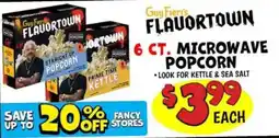Ollie's Guy Fieri's Flavortown microwave popcorn offer