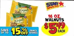 Ollie's Star Snacks Walnuts offer