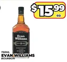 Price Cutter Evan Williams Bourbon offer
