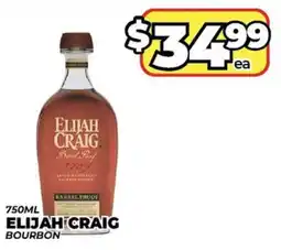 Price Cutter Elijah Craig Bourbon offer