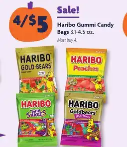 Family Dollar Haribo Gummi Candy Bags offer