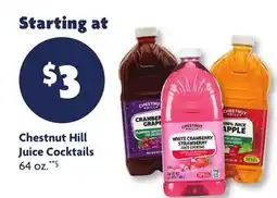 Family Dollar Chestnut Hill Juice Cocktails offer