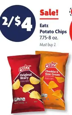Family Dollar Eatz Potato Chips offer