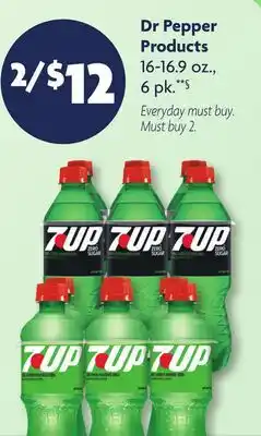 Family Dollar Dr Pepper Products offer