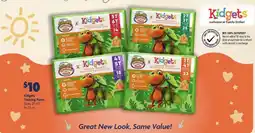 Family Dollar Kidgets Training Pants offer