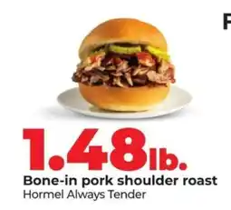 Hy-Vee Bone-in Pork Shoulder Roast offer