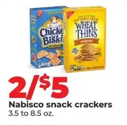 Hy-Vee Nabisco Snack Crackers offer