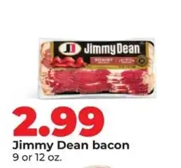 Hy-Vee Jimmy Dean Bacon offer