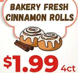 Hy-Vee Bakery Fresh Cinnamon Rolls offer