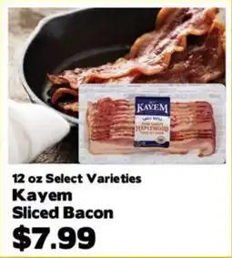 Crosby's Marketplace Kayem Sliced Bacon offer