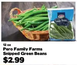 Crosby's Marketplace Pero Family Farms Snipped Green Beans offer