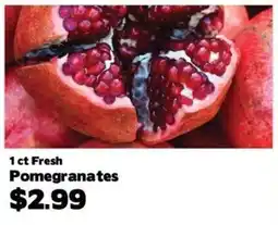 Crosby's Marketplace Fresh Pomegranates offer