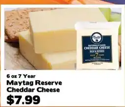 Crosby's Marketplace Maytag Reserve Cheddar Cheese offer