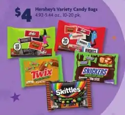 Family Dollar Hershey's Variety Candy Bags offer